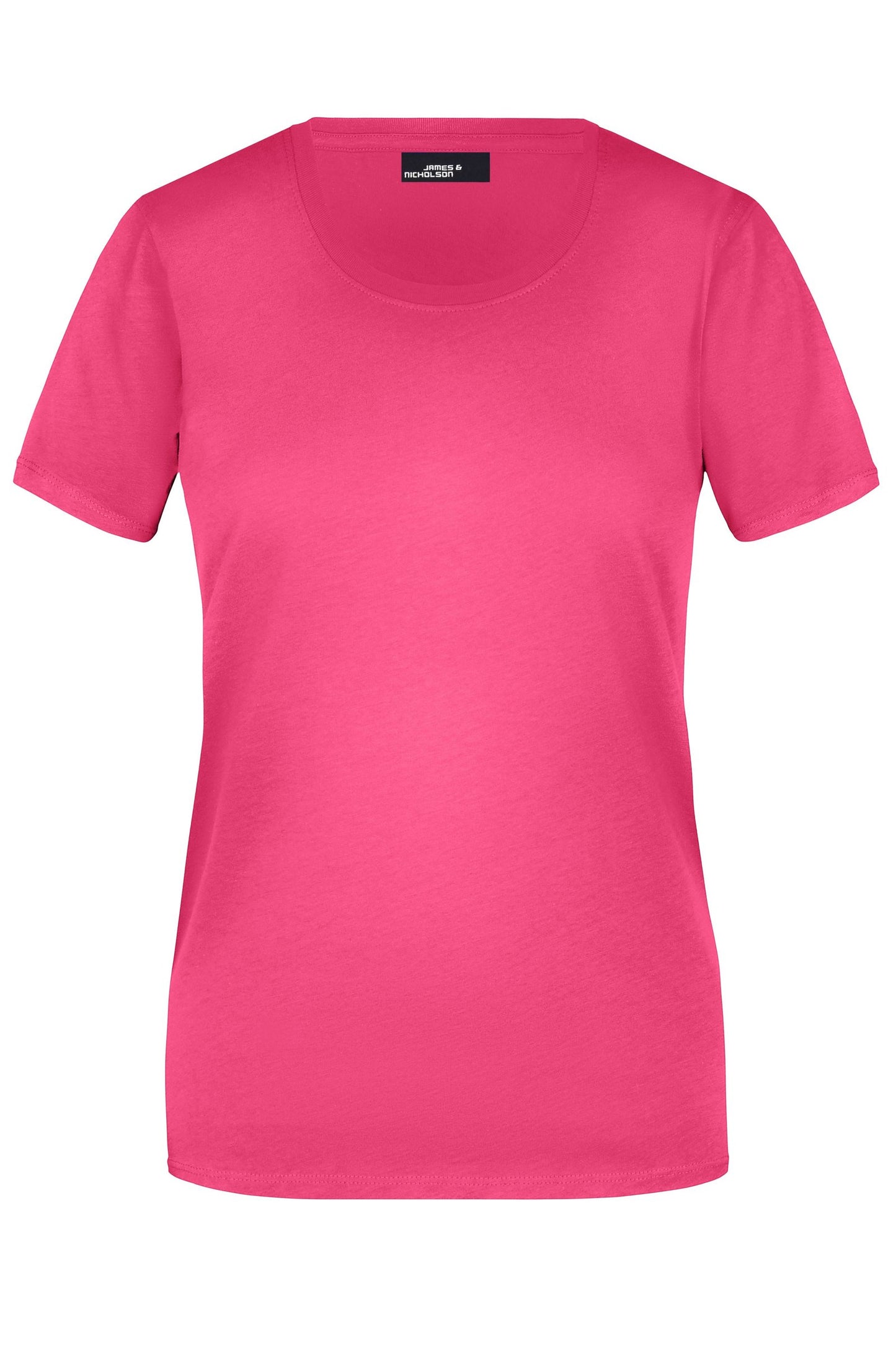 T-shirt Senhora Básica com Corte Ajustado