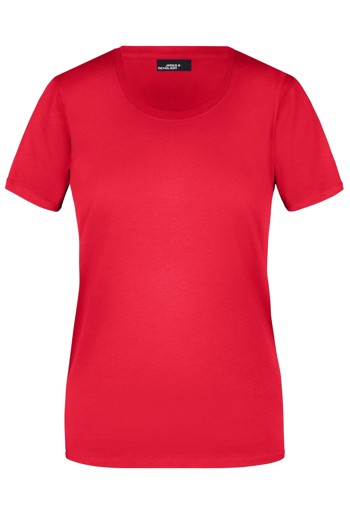 T-shirt Senhora Básica com Corte Ajustado