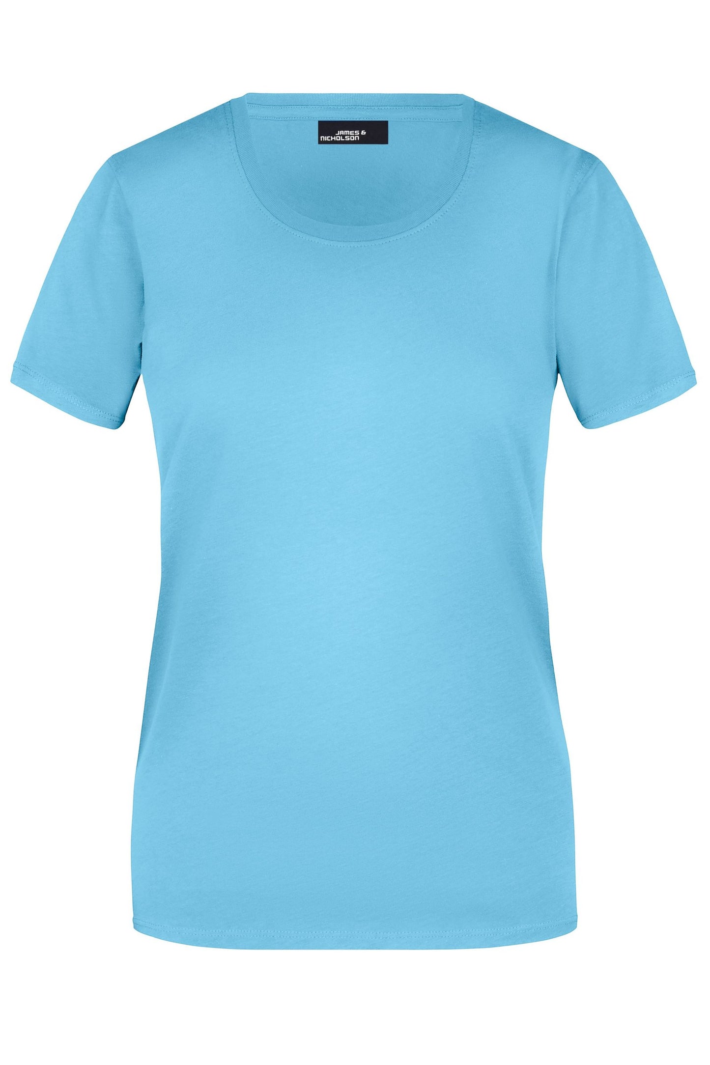 T-shirt Senhora Básica com Corte Ajustado