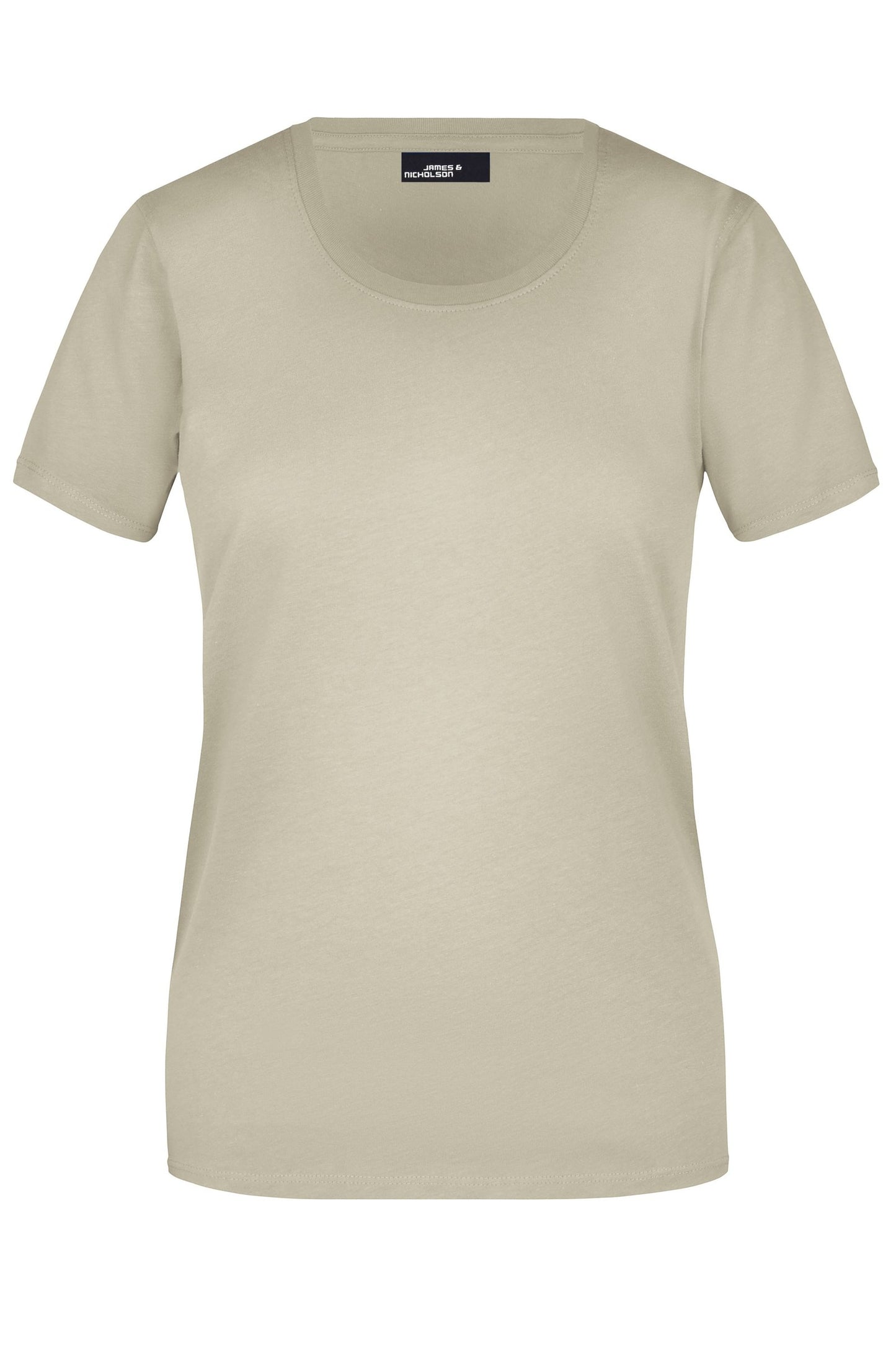 T-shirt Senhora Básica com Corte Ajustado
