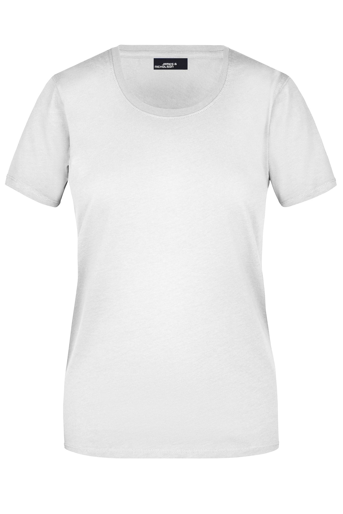 T-shirt Senhora Básica com Corte Ajustado