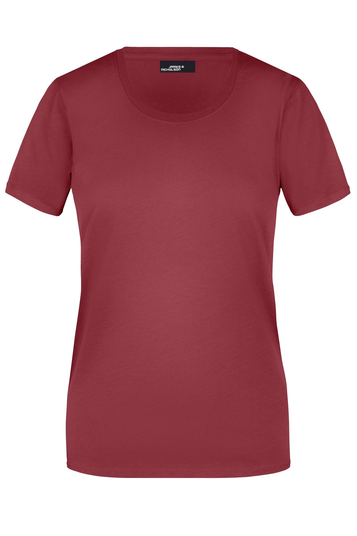 T-shirt Senhora Básica com Corte Ajustado