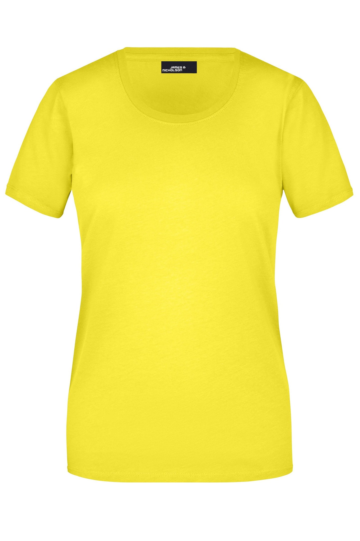 T-shirt Senhora Básica com Corte Ajustado