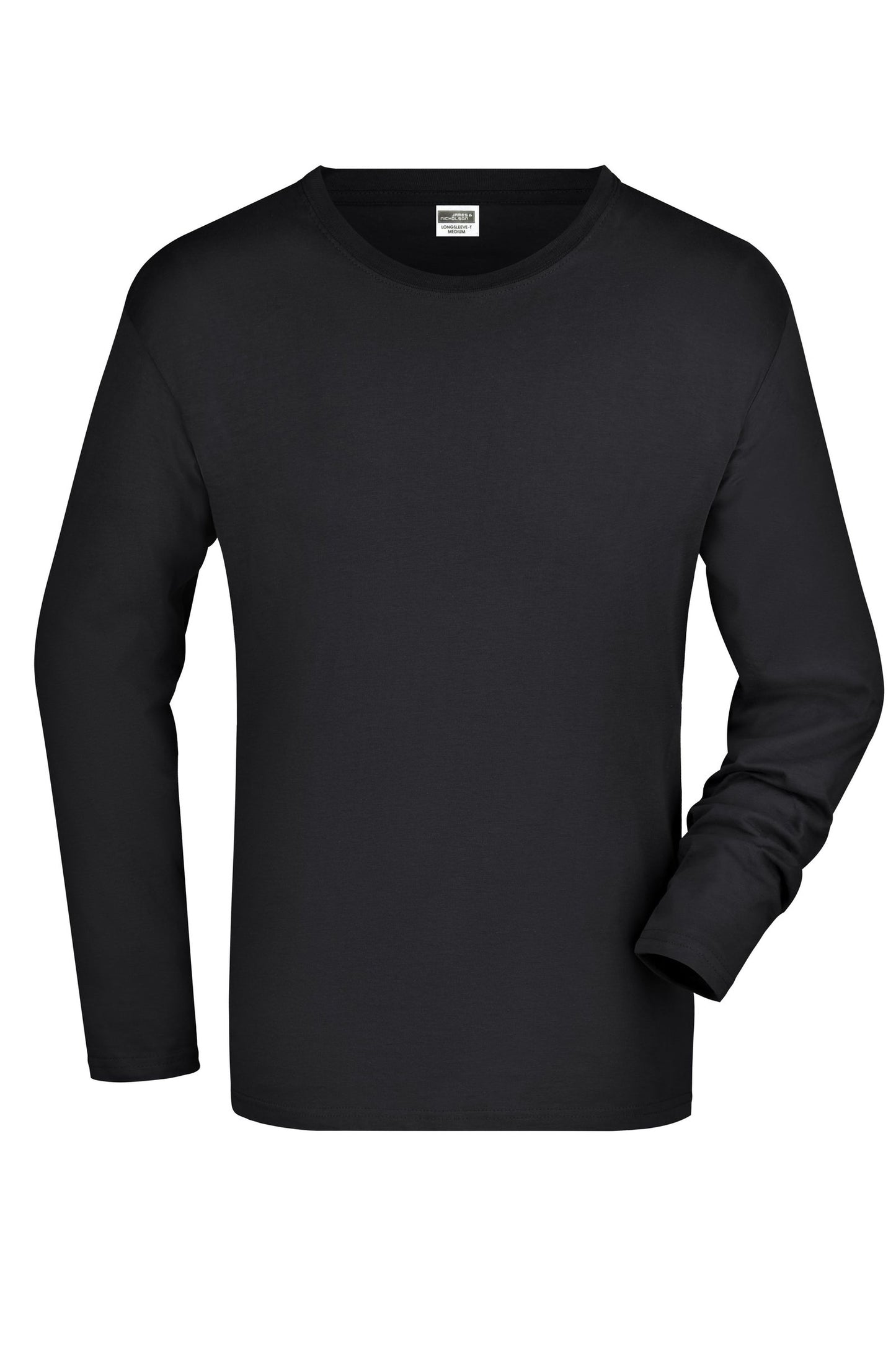 T-shirt Manga Comprida Masculina Média em Single Jersey