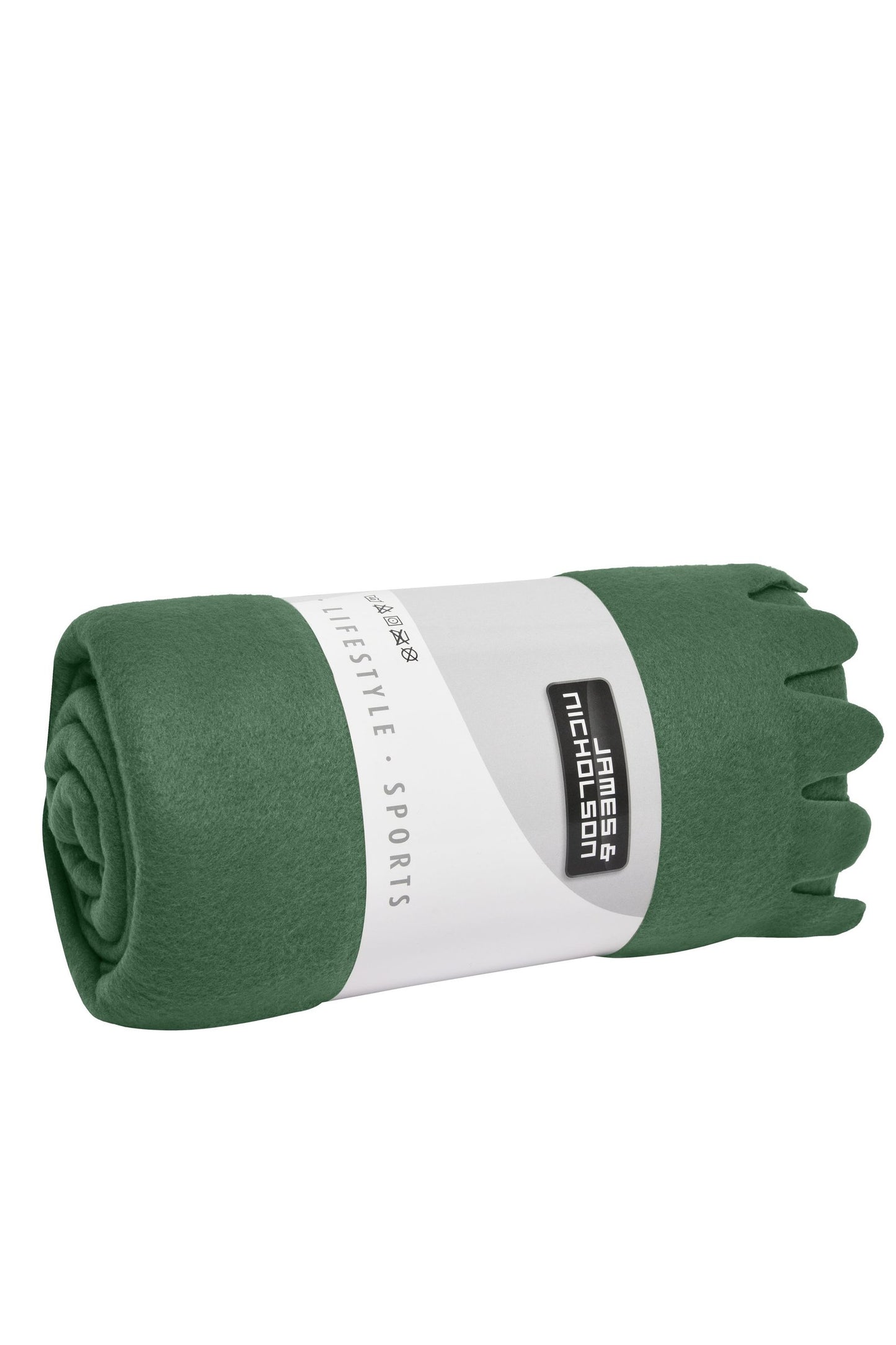 Manta Polar com Franjas Arredondadas Personalizável