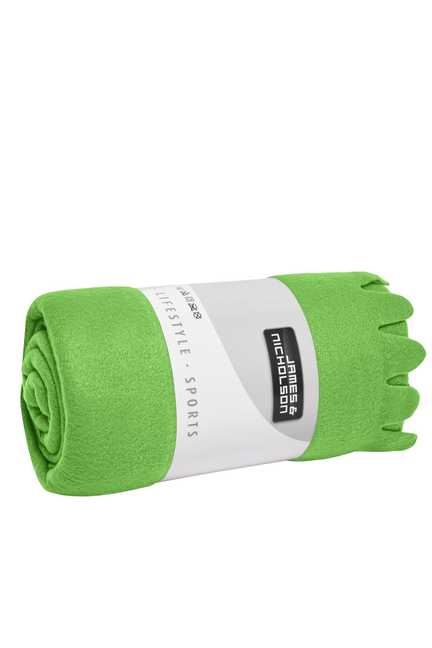 Manta Polar com Franjas Arredondadas Personalizável