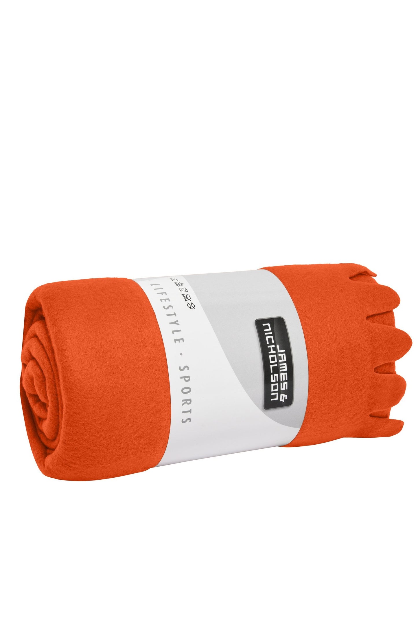 Manta Polar com Franjas Arredondadas Personalizável