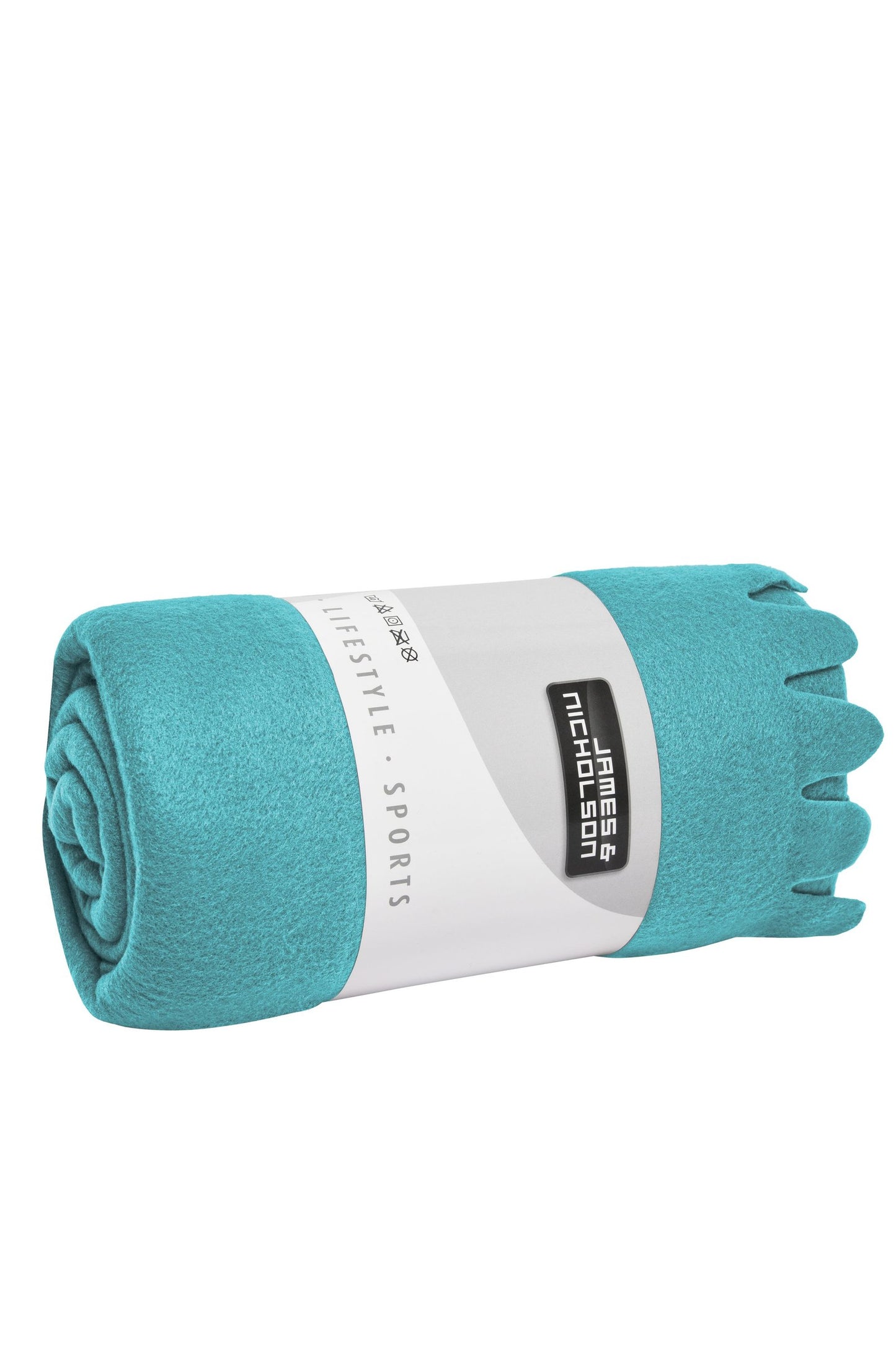 Manta Polar com Franjas Arredondadas Personalizável