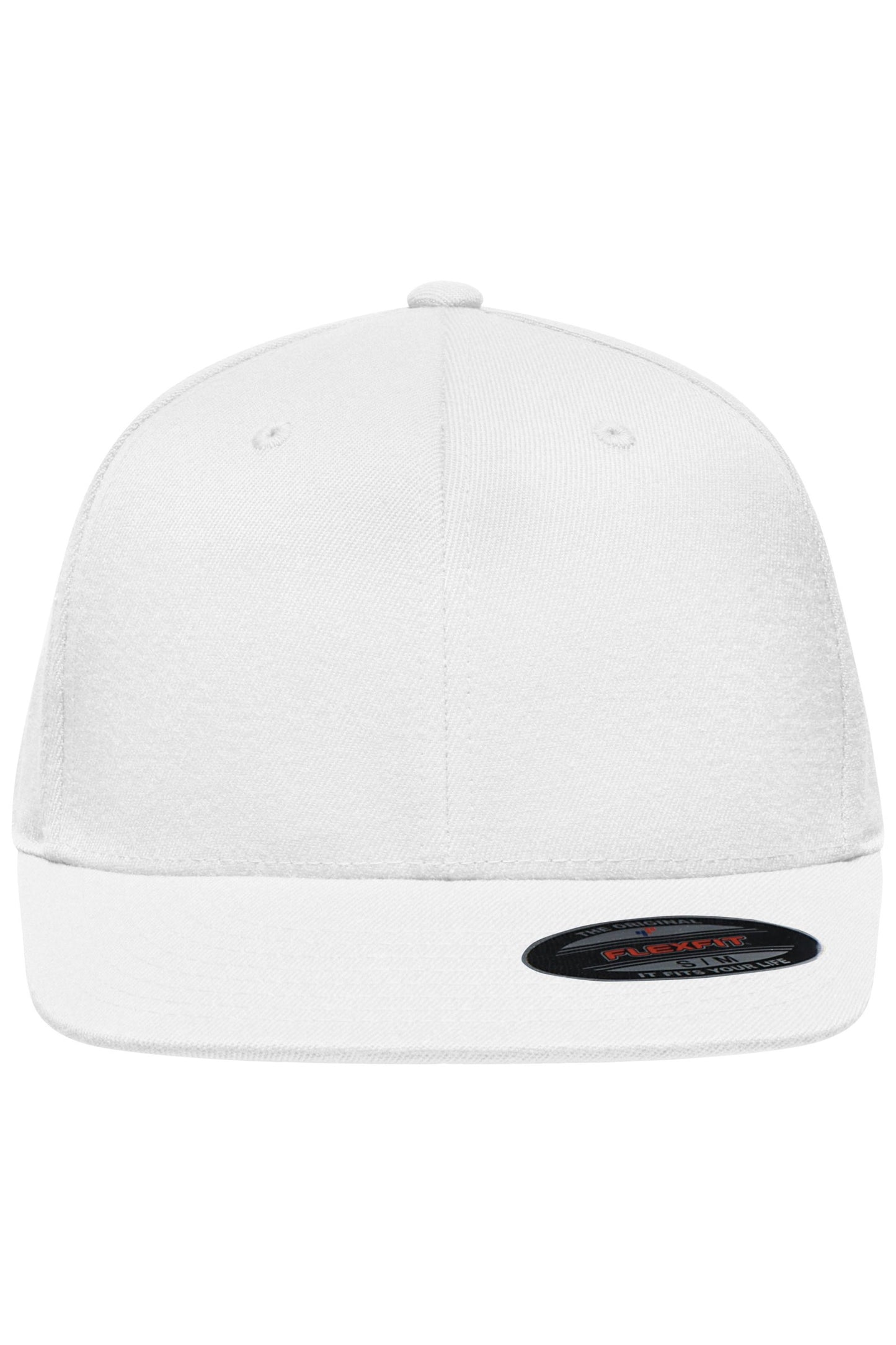 Boné Flexfit® com Aba Plana sem Fecho Ajustável