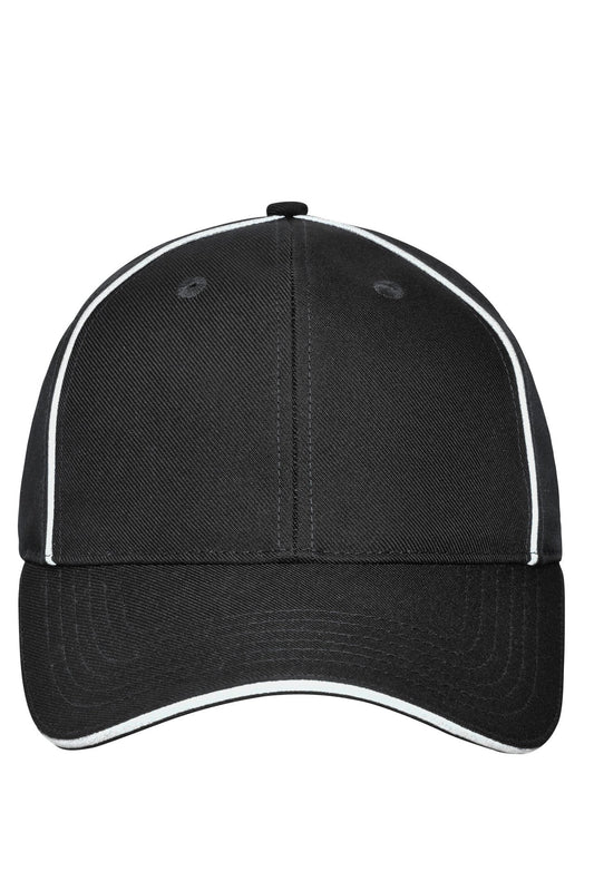 Boné 6 Painéis Workwear com Elementos Reflectores