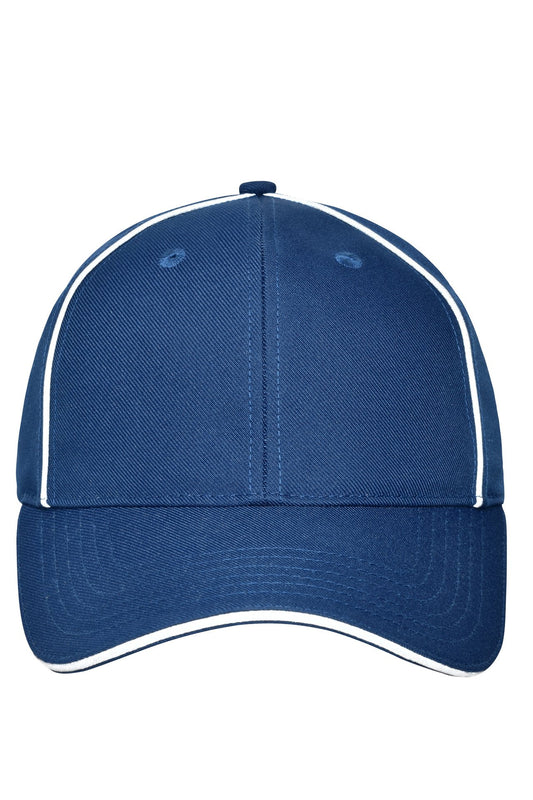 Boné 6 Painéis Workwear com Elementos Reflectores