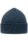 Gorro Melange com Aba Tricotado