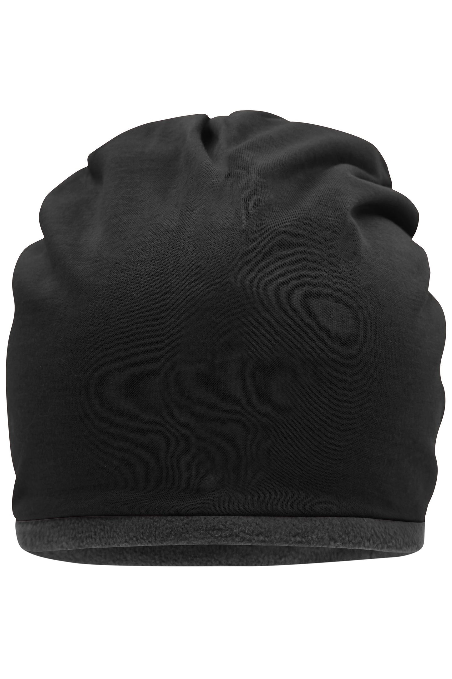 Gorro Fleece com Borda Contrastante para Brindes