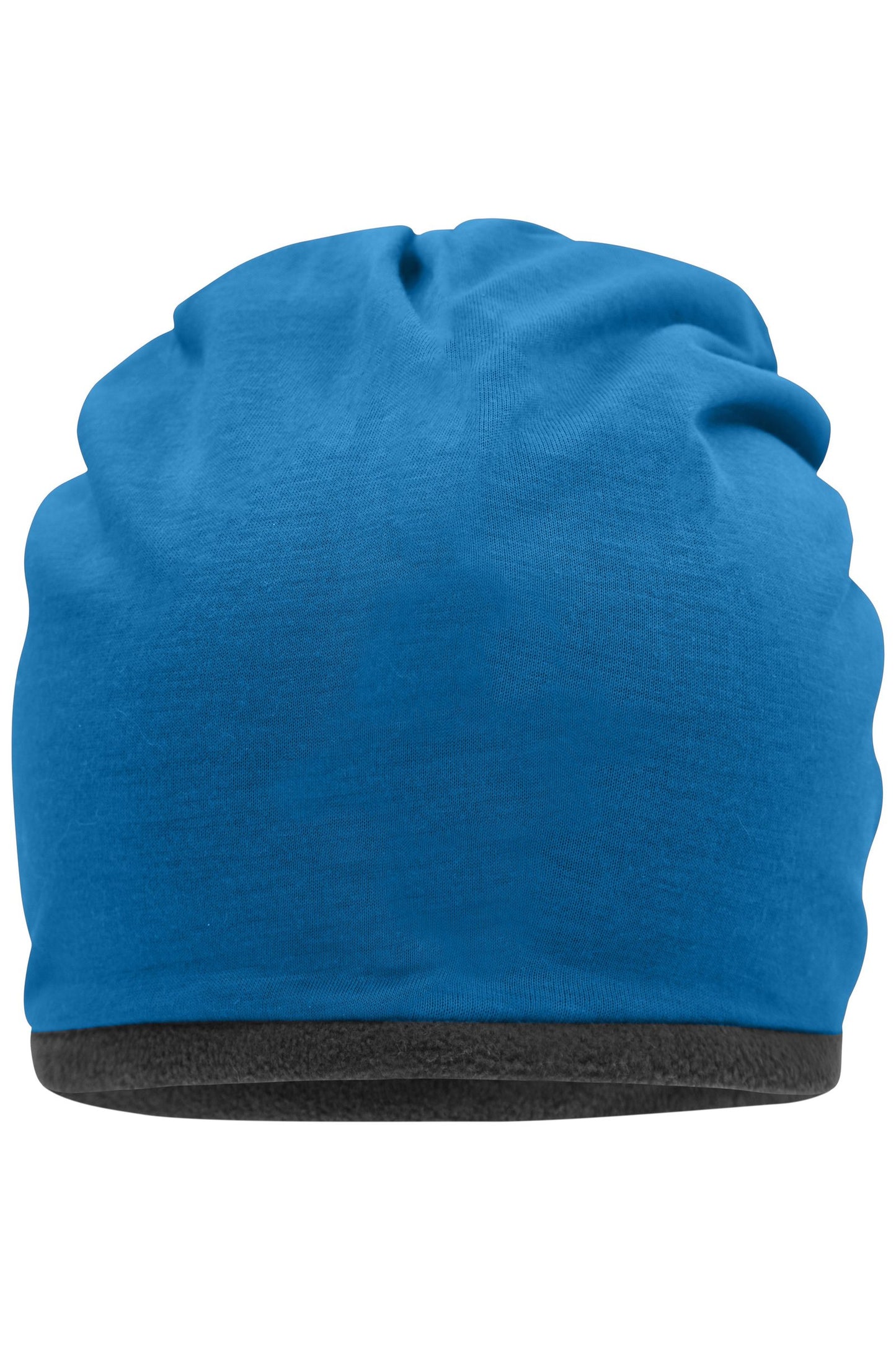 Gorro Fleece com Borda Contrastante para Brindes