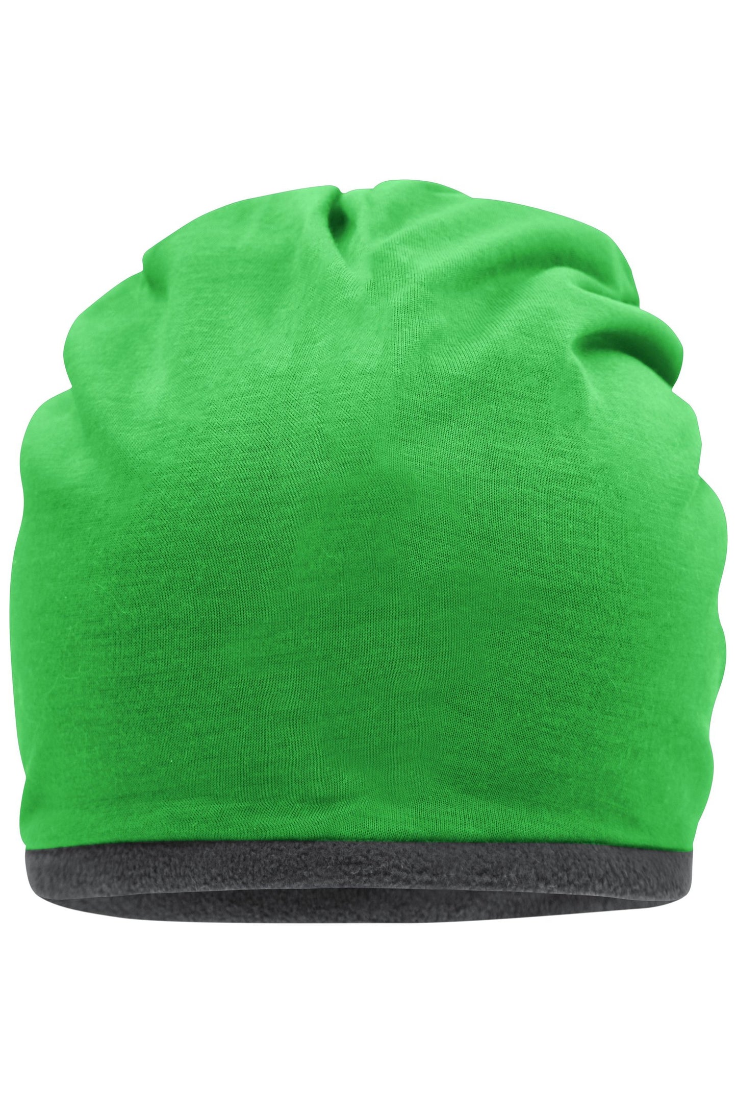 Gorro Fleece com Borda Contrastante para Brindes