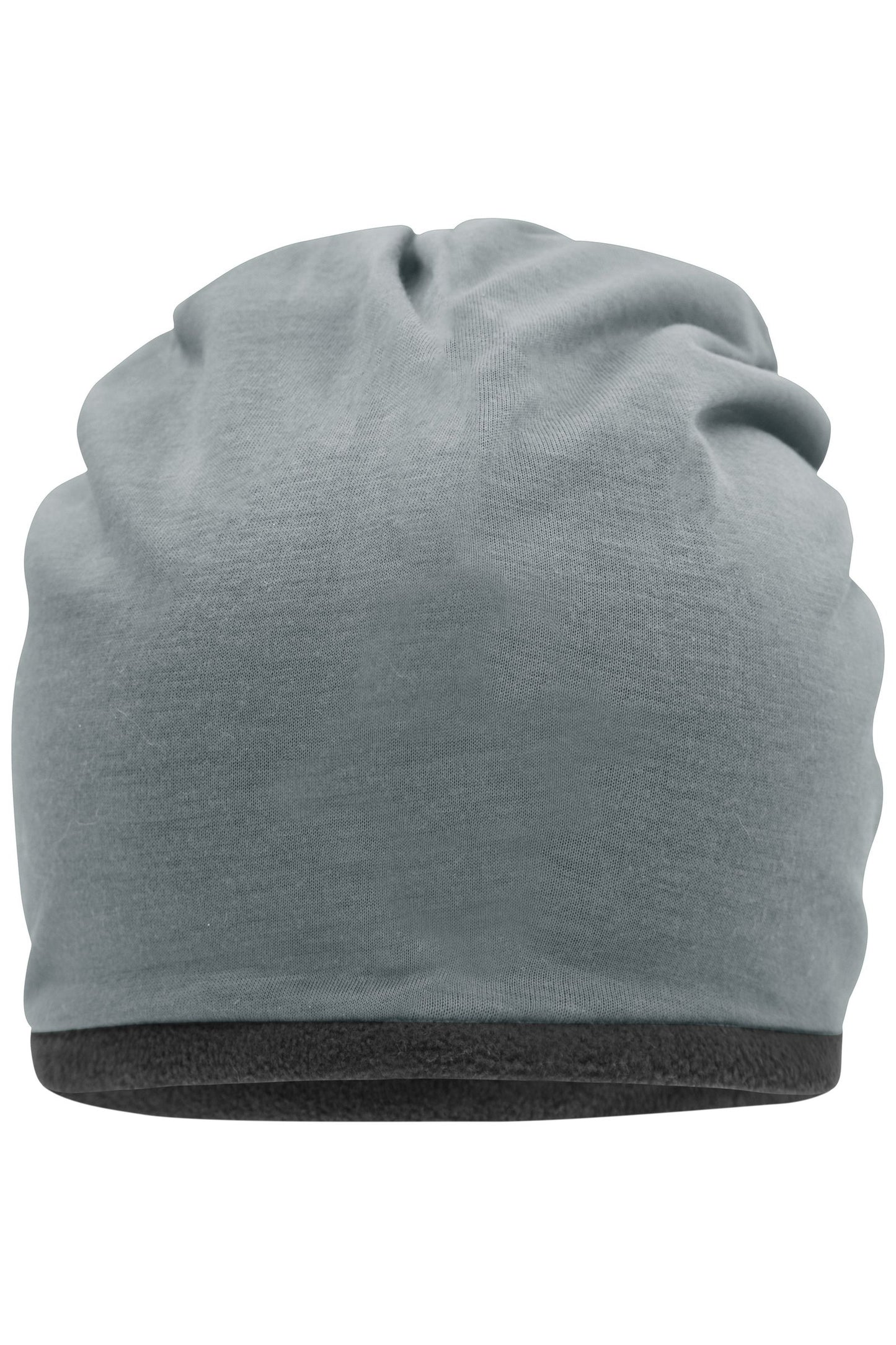 Gorro Fleece com Borda Contrastante para Brindes