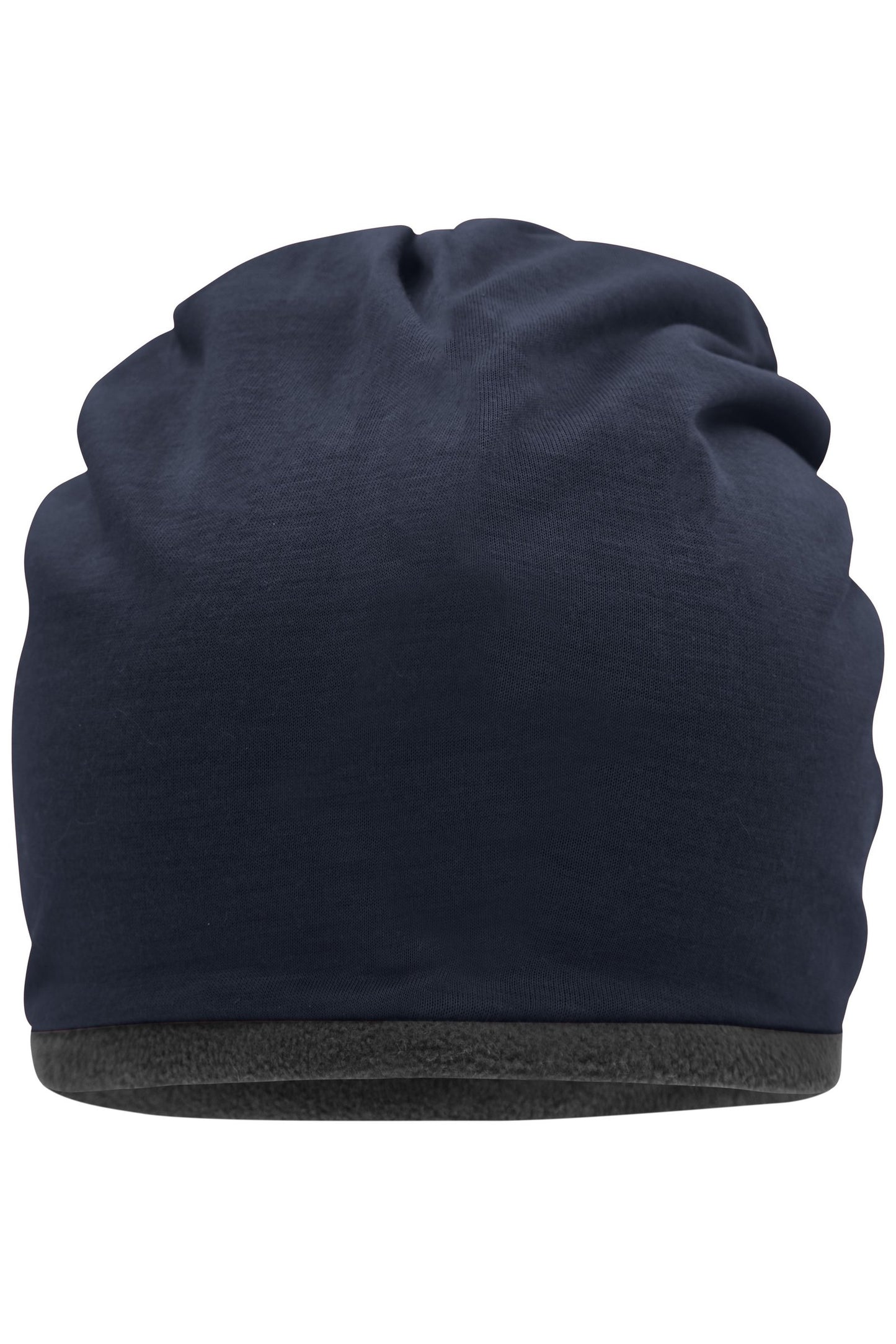 Gorro Fleece com Borda Contrastante para Brindes