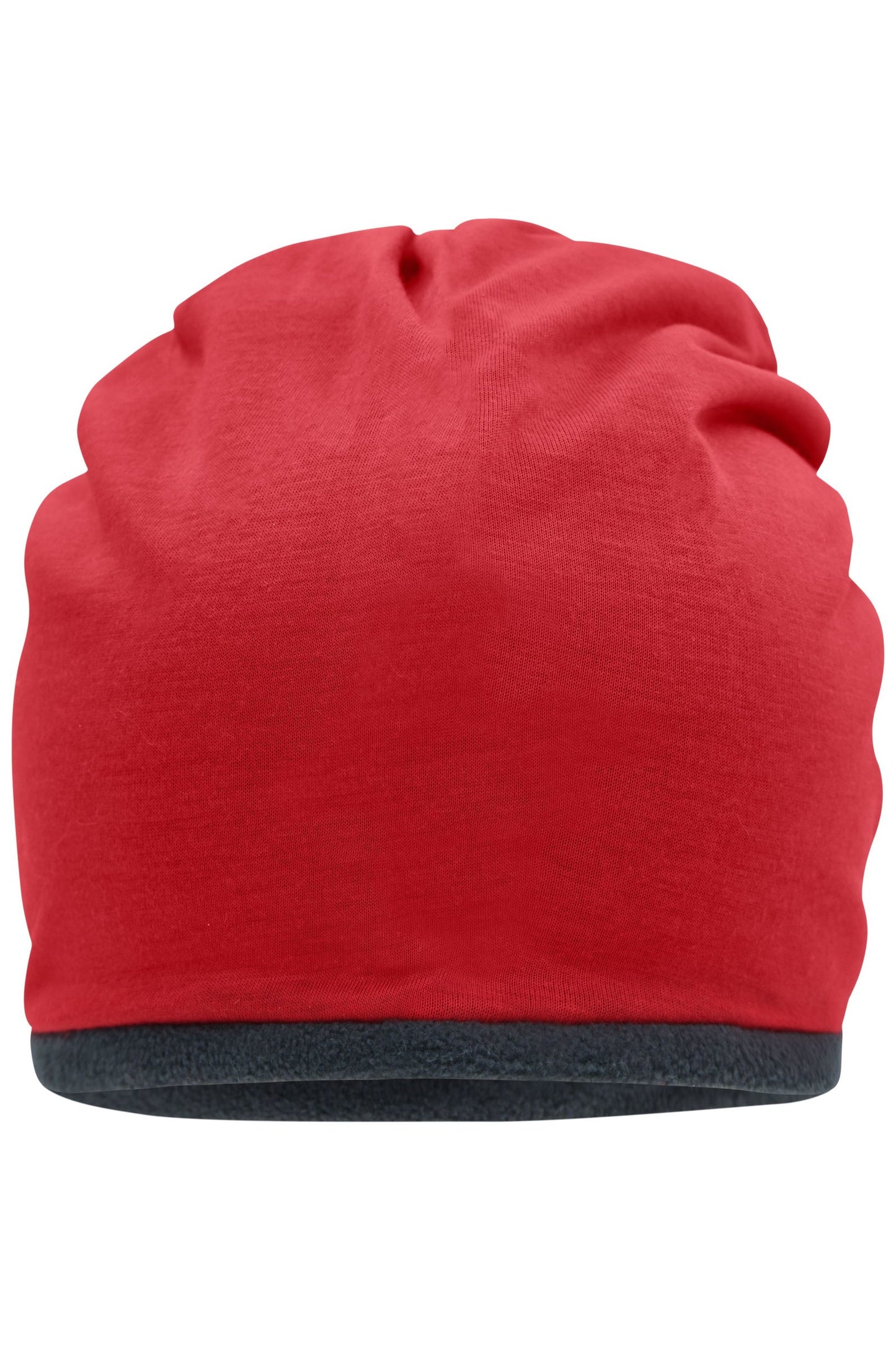 Gorro Fleece com Borda Contrastante para Brindes