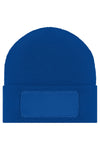 Gorro de Malha com Patches de Algodão 100x50mm