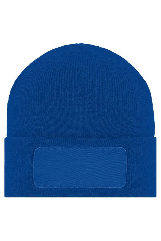 Gorro de Malha com Patches de Algodão 100x50mm