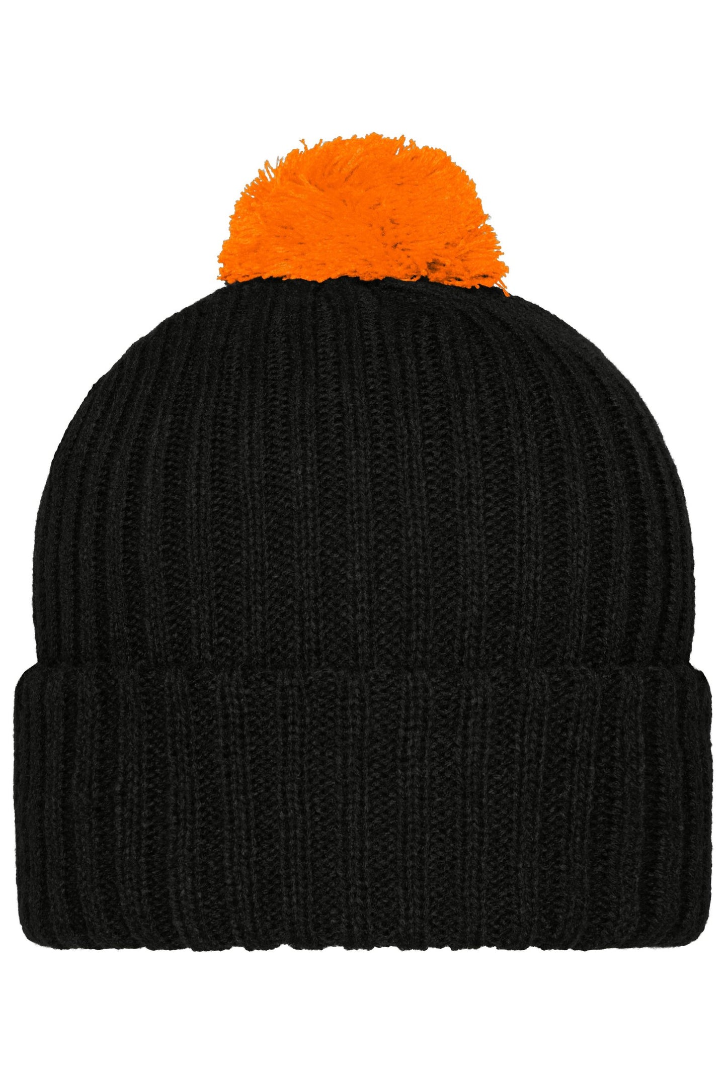 Gorro de Malha com Pompom Colorido
