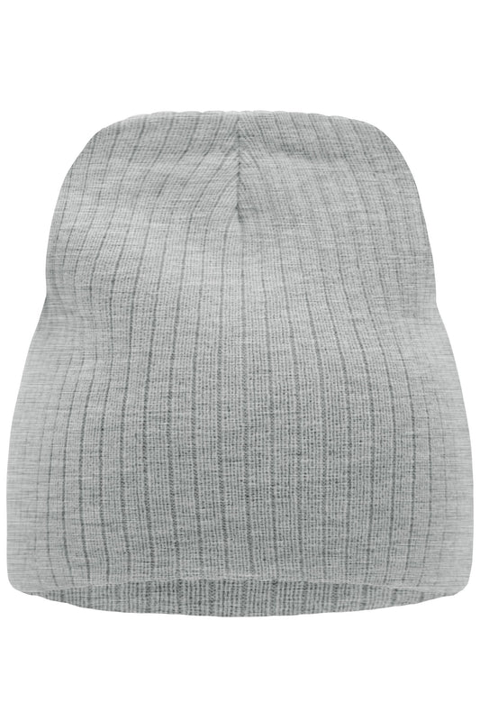 Gorro Rib Beanie em Malha Canelada