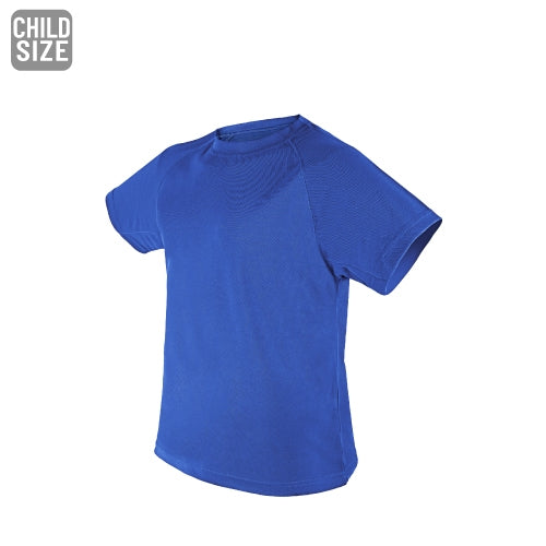 Camiseta Técnica Infantil Azul Royal