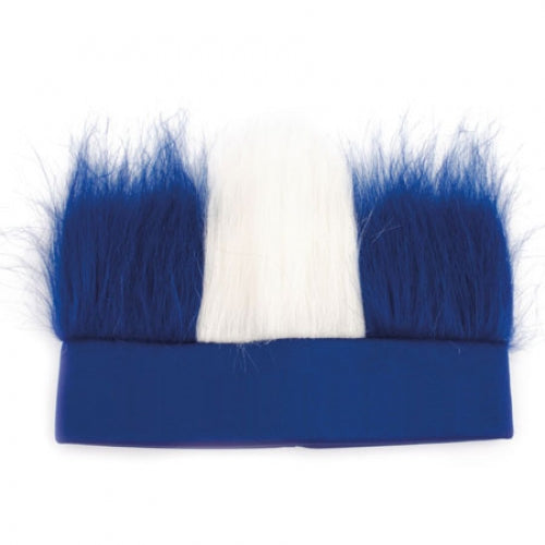 Gorro Plumas Preto e Branco