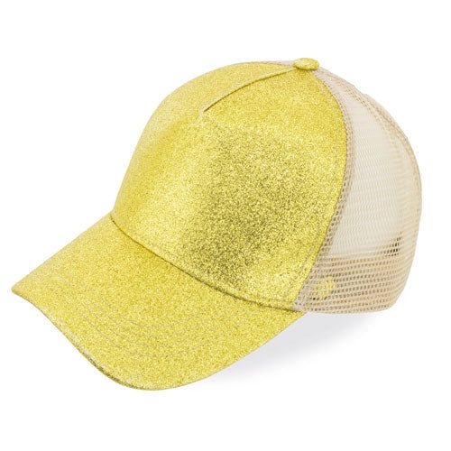 Boné Glitter com Rede Ajustável