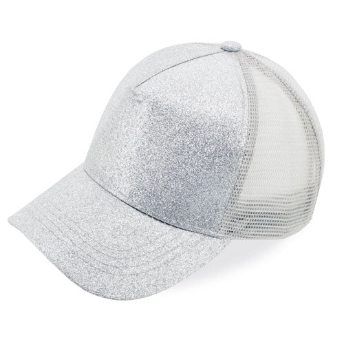 Boné Glitter com Rede Ajustável