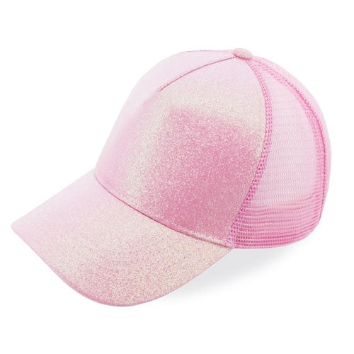 Boné Glitter com Rede Ajustável