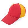 Gorra Visera Longa Vermelha e Amarela