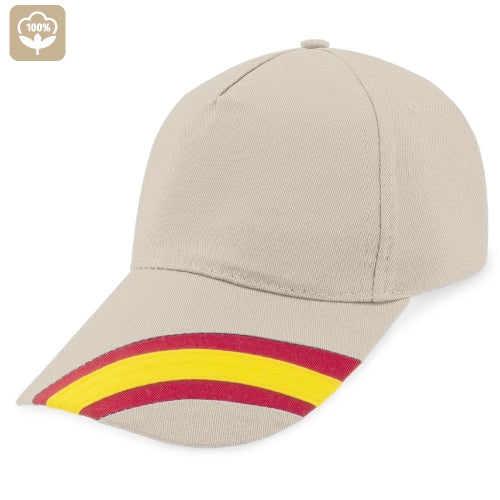 Boné Nacional 5 Painéis Algodão