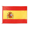 Bandeira Espanha com Escudo