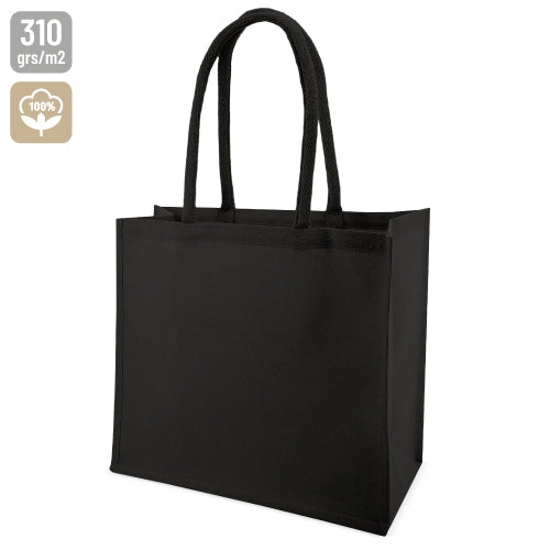 Bolsa de Algodão Asa Confortável Preta