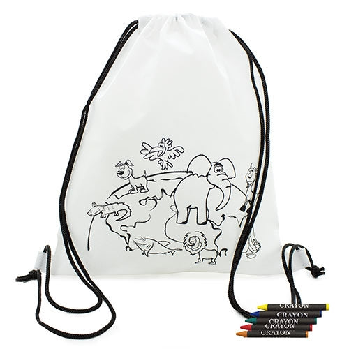 Mochila Infantil Non Woven com Ceras