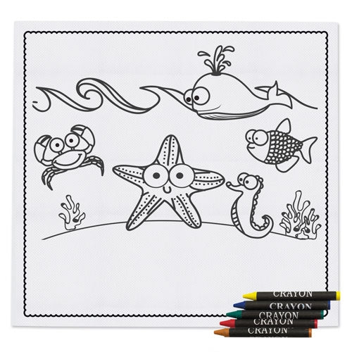 Toalha de Mesa Infantil com Ceras