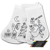 Conjunto para Colorir Natal Non Woven