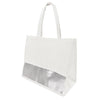 Bolsa Non Woven Lafayette Branco-Prata
