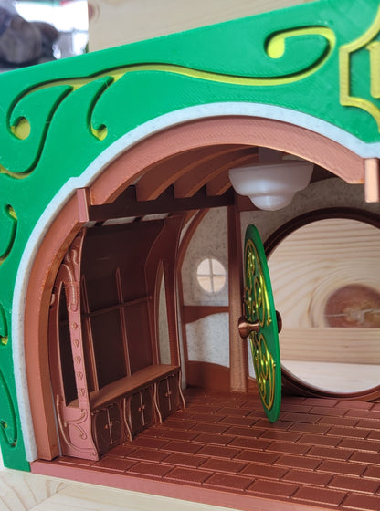 Book Nook - "Bag End" - Senhor dos anéis