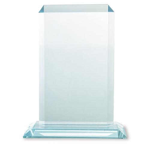 Placa de Cristal Biselada Pequena