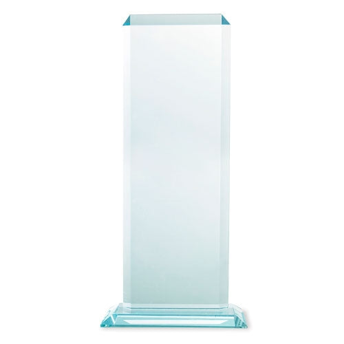 Placa de Cristal Biselada Grande
