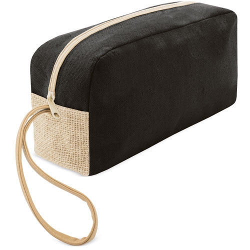 Necessaire Unissexo Algodão e Juta
