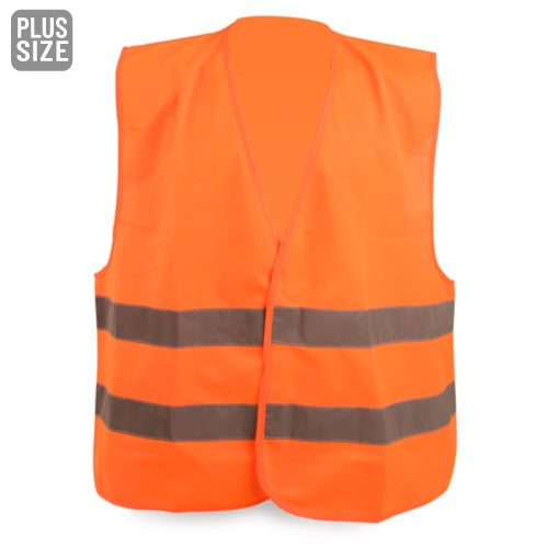 Colete Reflector Visibility Plus Size