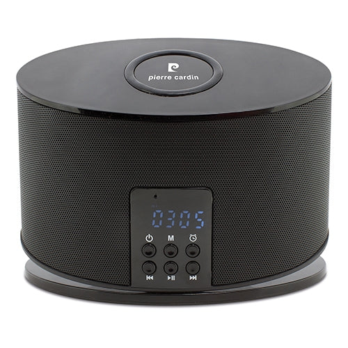 Relógio Rádio Bluetooth com Carregamento Sem Fios