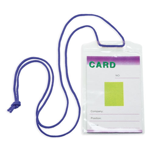 Identificador com Cordão em PVC