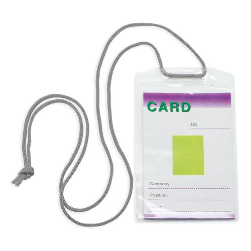 Identificador com Cordão em PVC