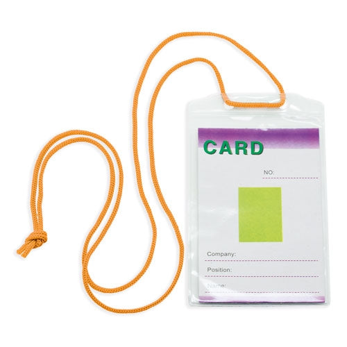 Identificador com Cordão em PVC