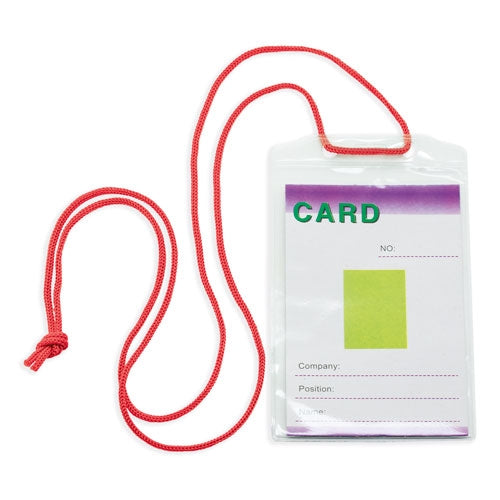 Identificador com Cordão em PVC