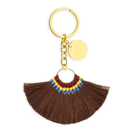 Porta-Chaves Étnico com Chapa
